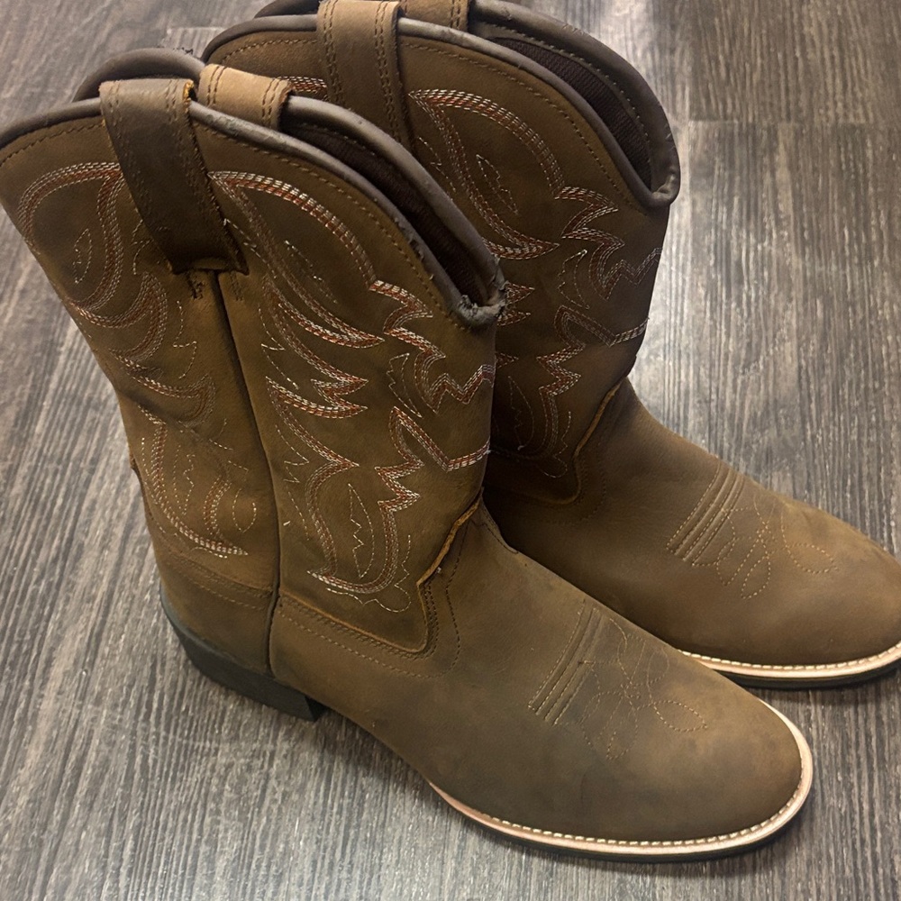 Men's Herman Survivor Brown Cowboy Boots Size 10